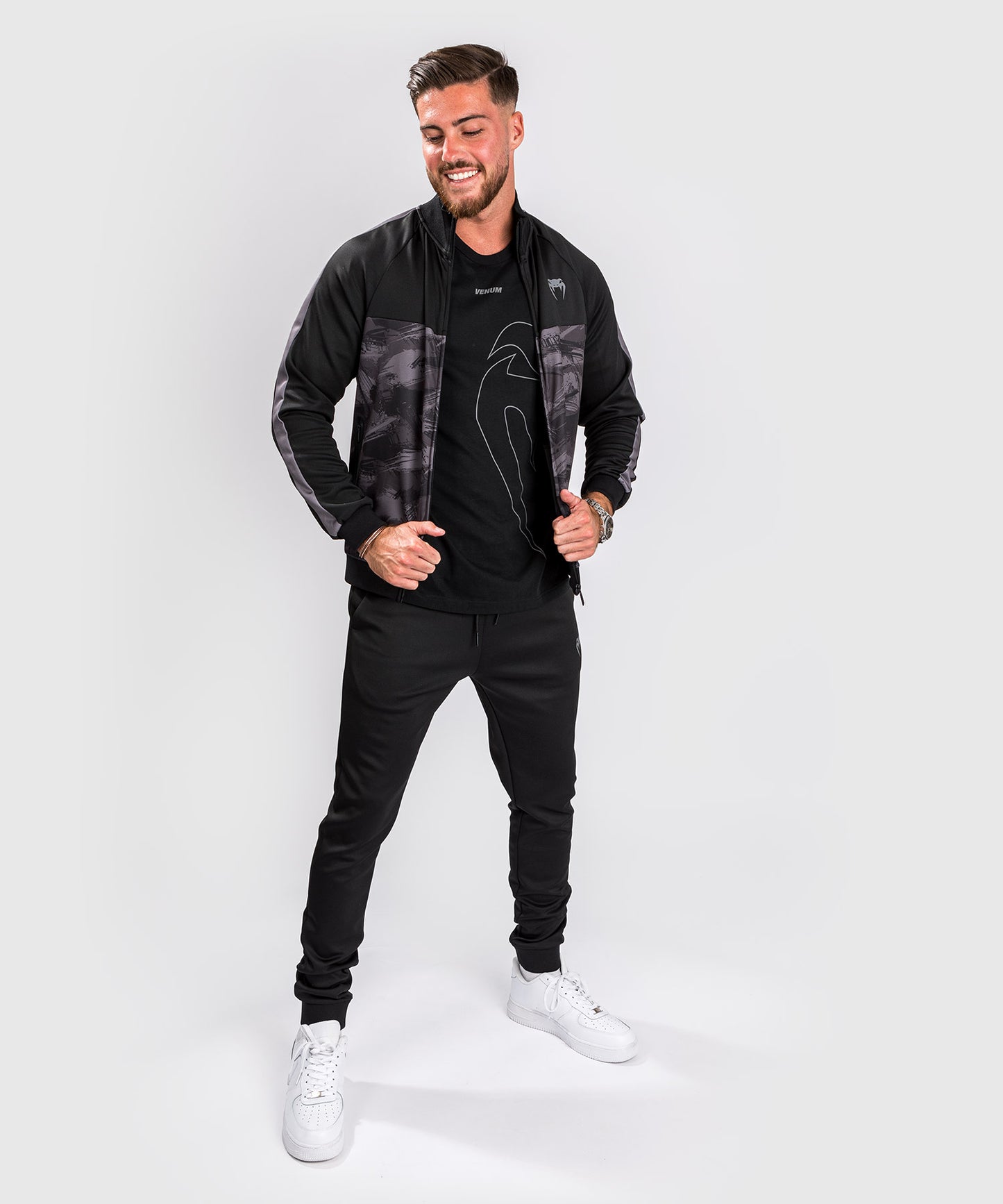 VENUM CLUB EVO JACKET - BLACK/DARK CAMO