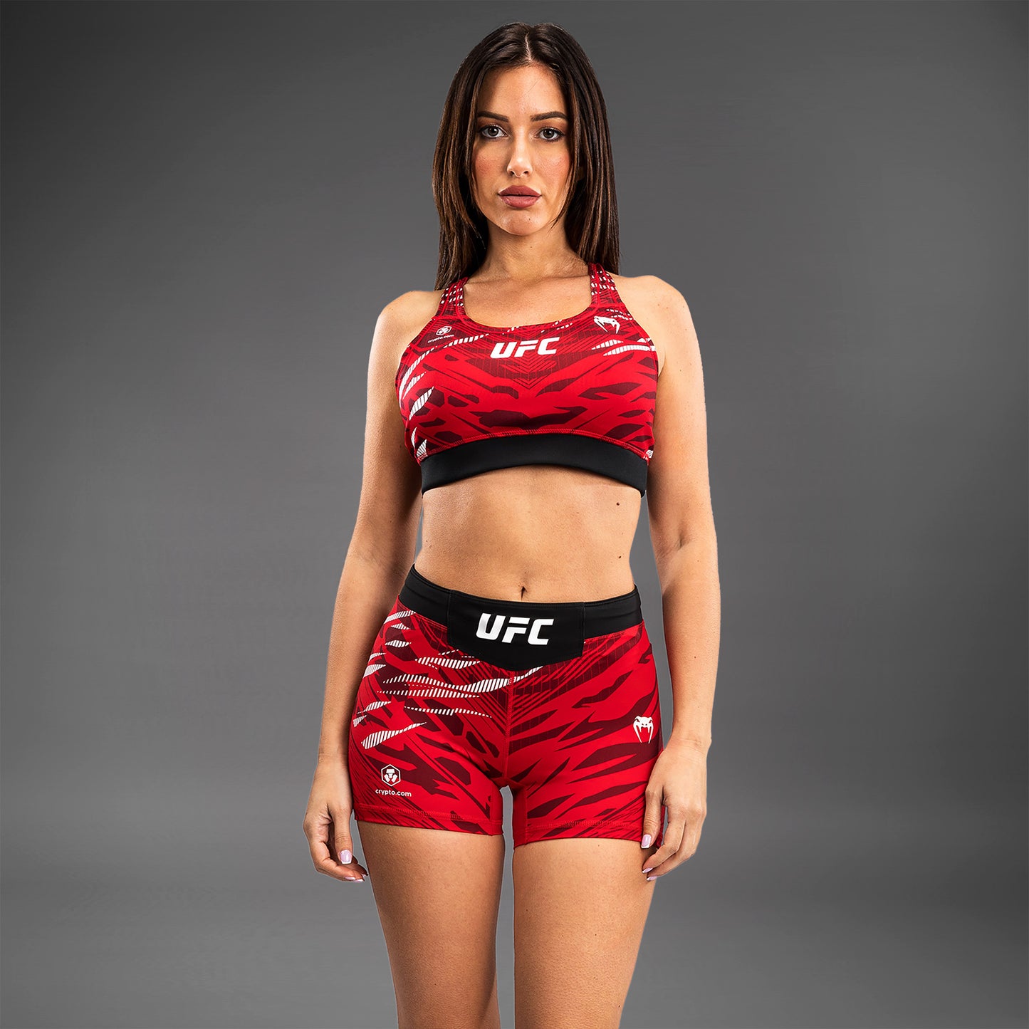 UFC Fusion by Venum Authentic Fight Night Women’s Vale Tudo Short - Short Fit - Red