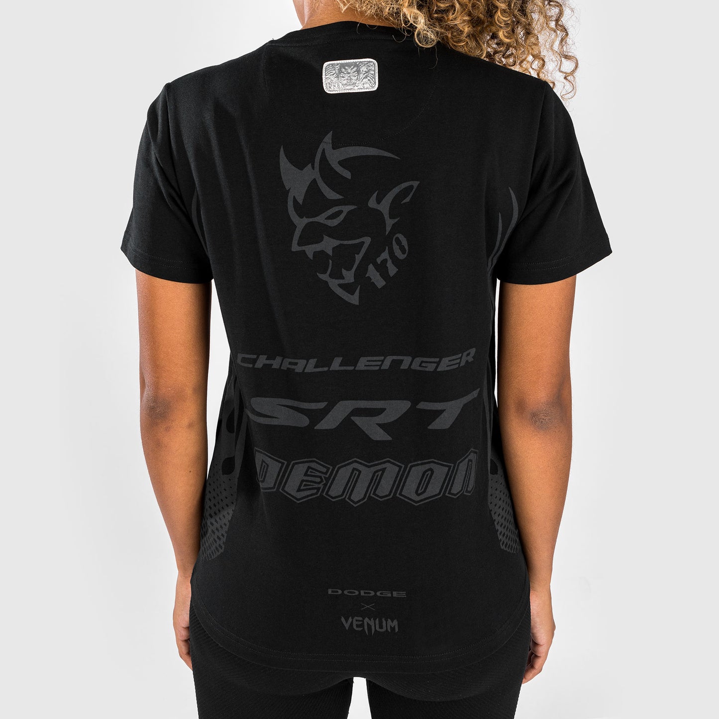 Venum x Dodge Demon 170 Women's T-Shirt - Black