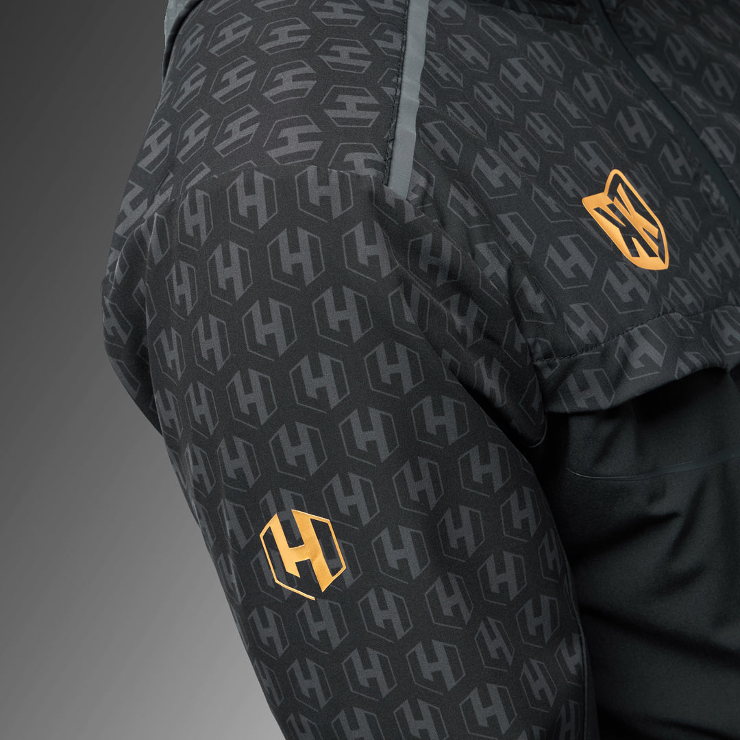 FK x Venum Hexagone MMA tracksuit Complete Tracksuit (Jacket + Pants) - Black/Gold
