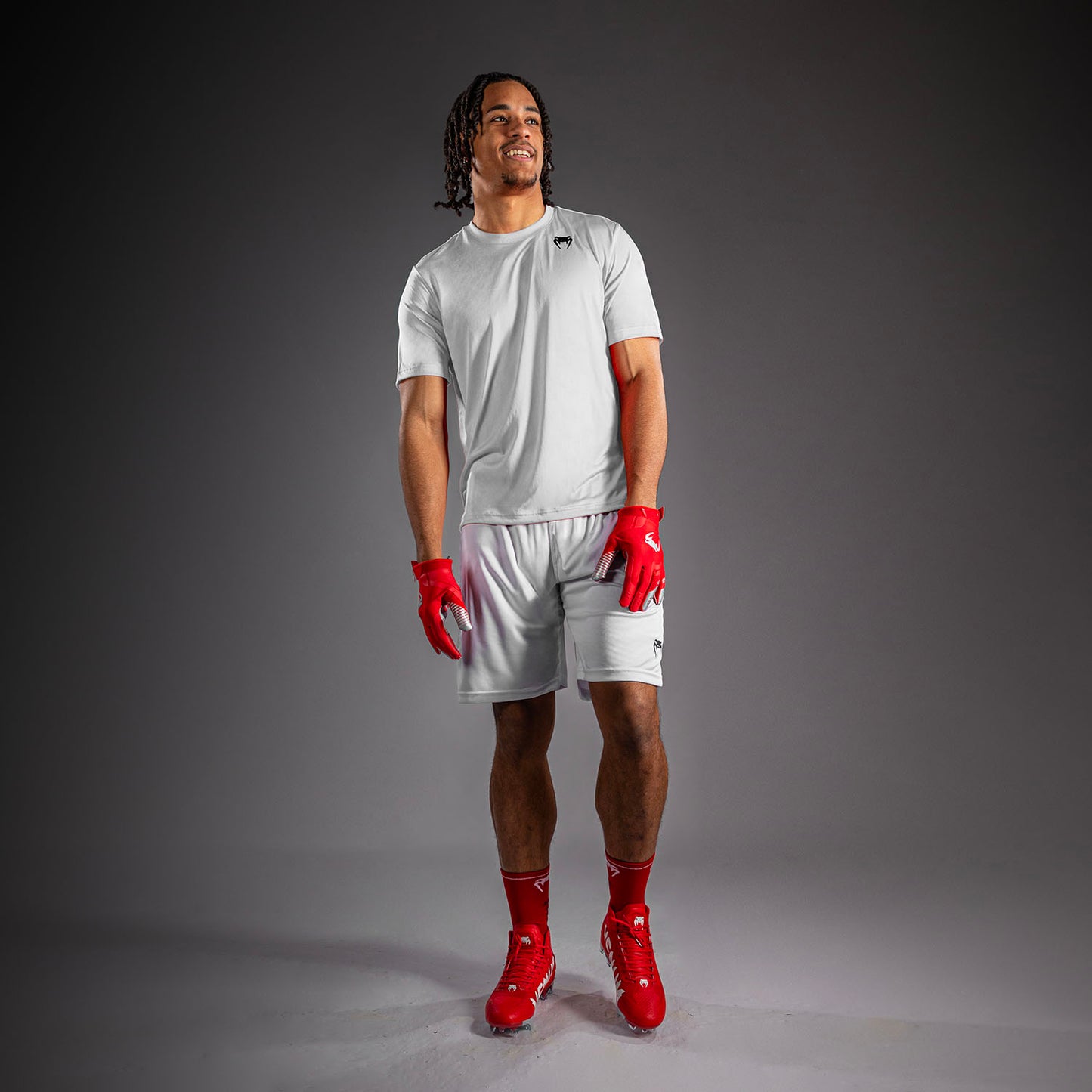 Venum Lineup Performance Short Sleeve T-Shirt - White/Black
