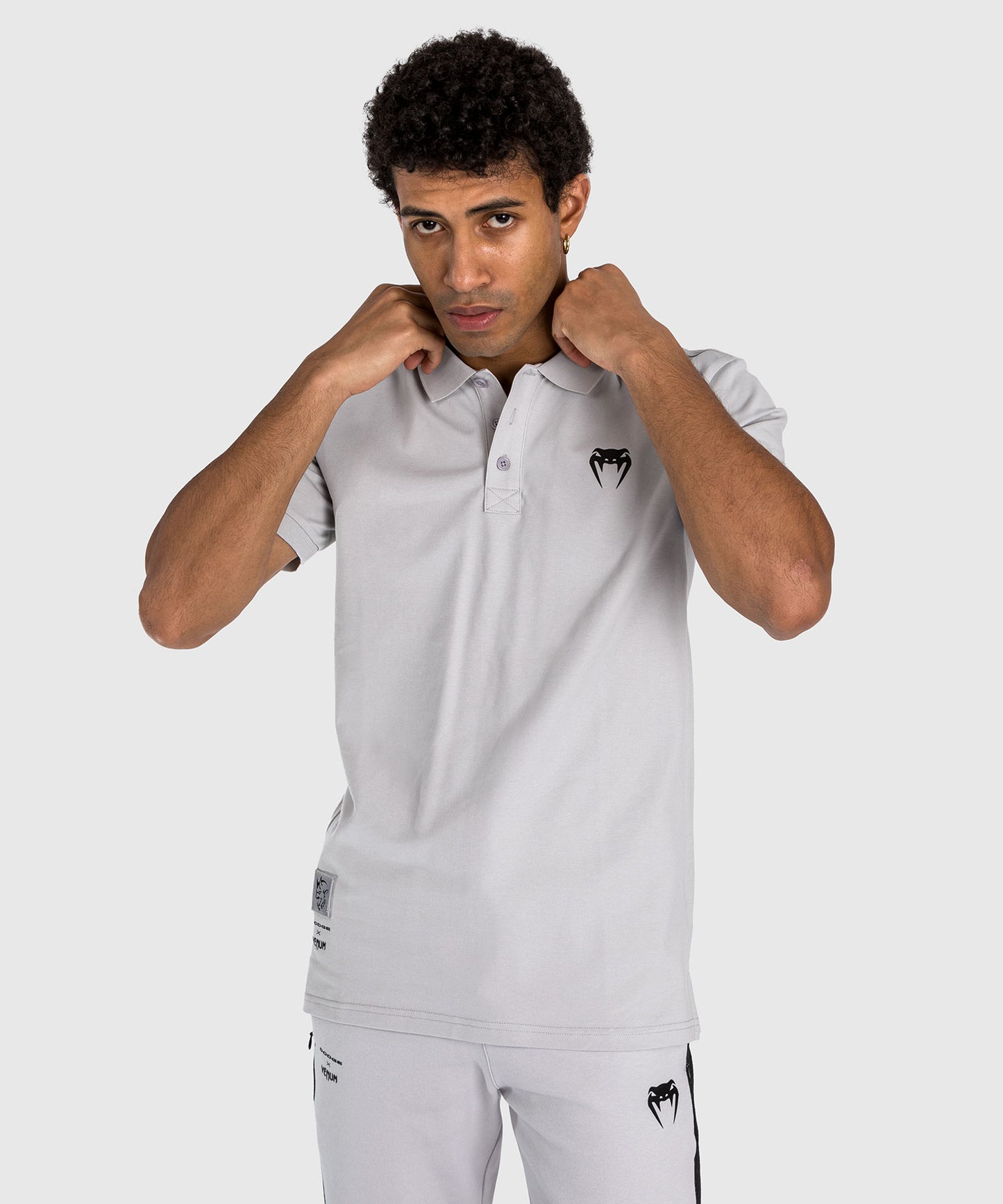 Venum x Dodge Demon 170  Men’s Polo Shirt - Grey