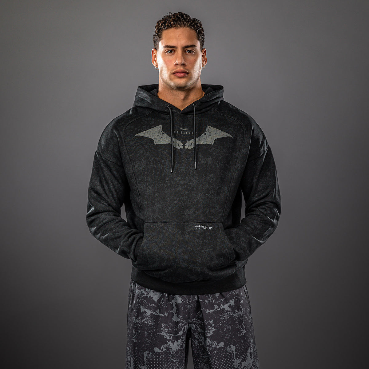 Venum x Batman Hoodie - Black/Grey
