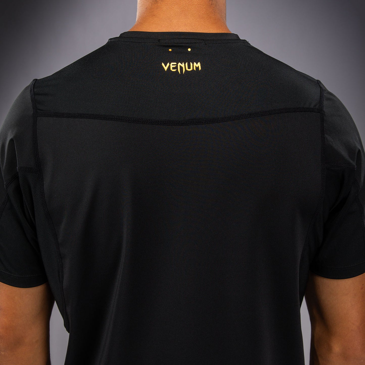 Venum G-Core Dry Tech T-Shirt - Black/Gold