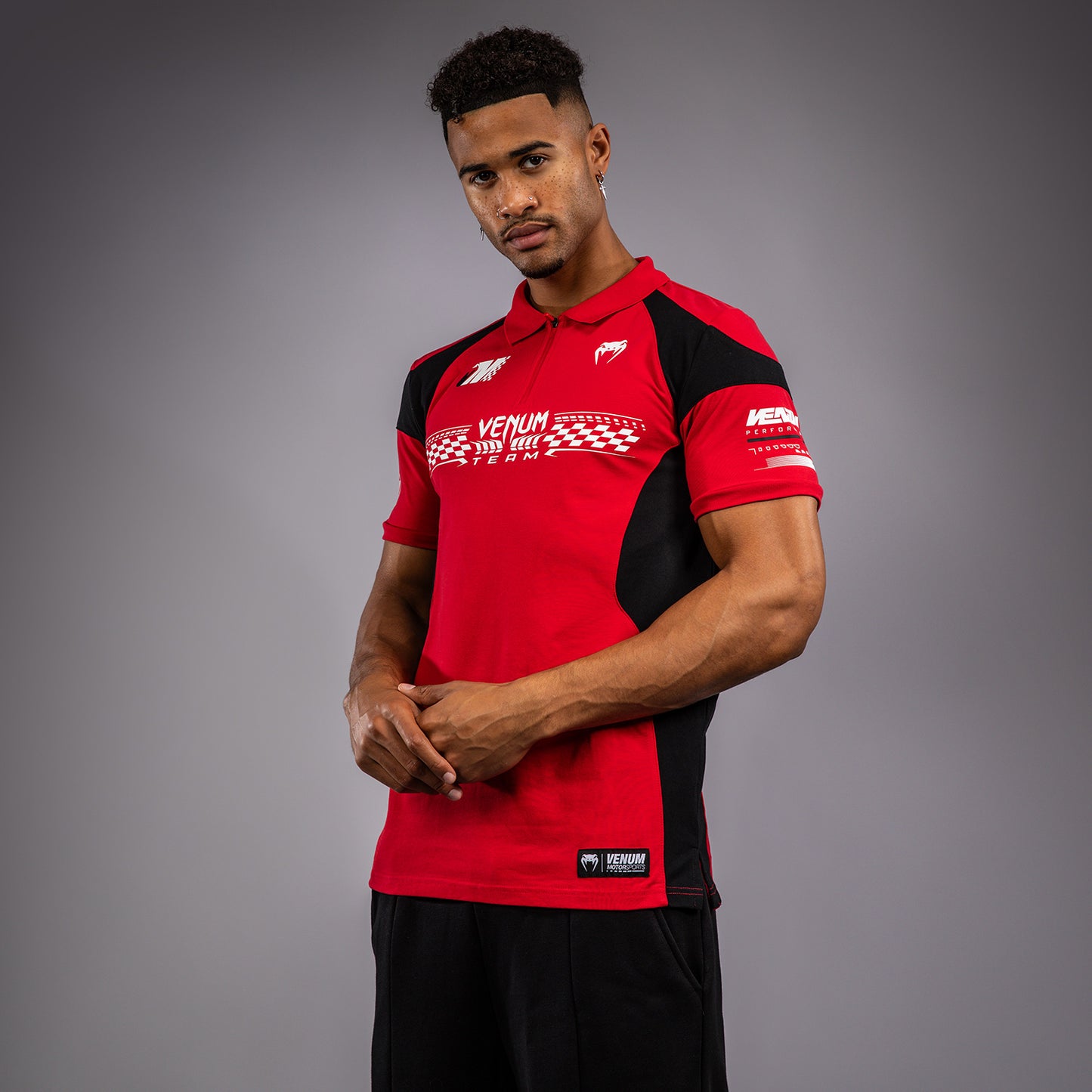 Venum Motorsport Cotton Polo - Racer Red
