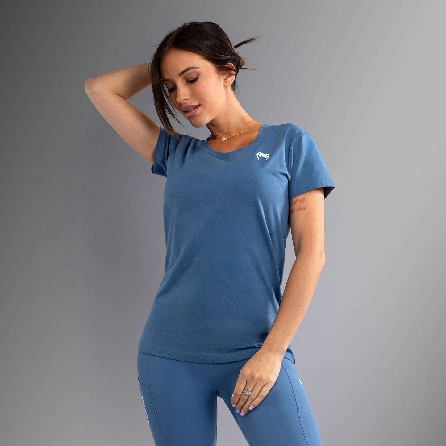 Venum Essential Women's T-Shirt - Storm Blue