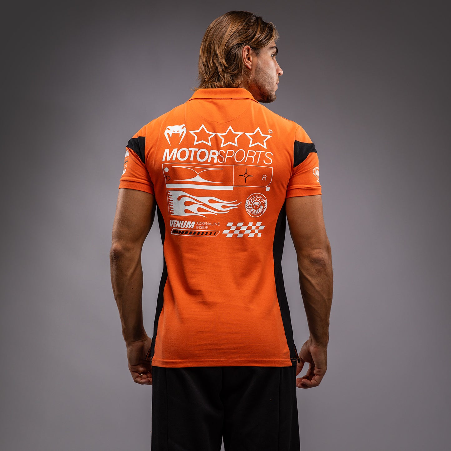 Venum Motorsport Cotton Polo - Tangerine