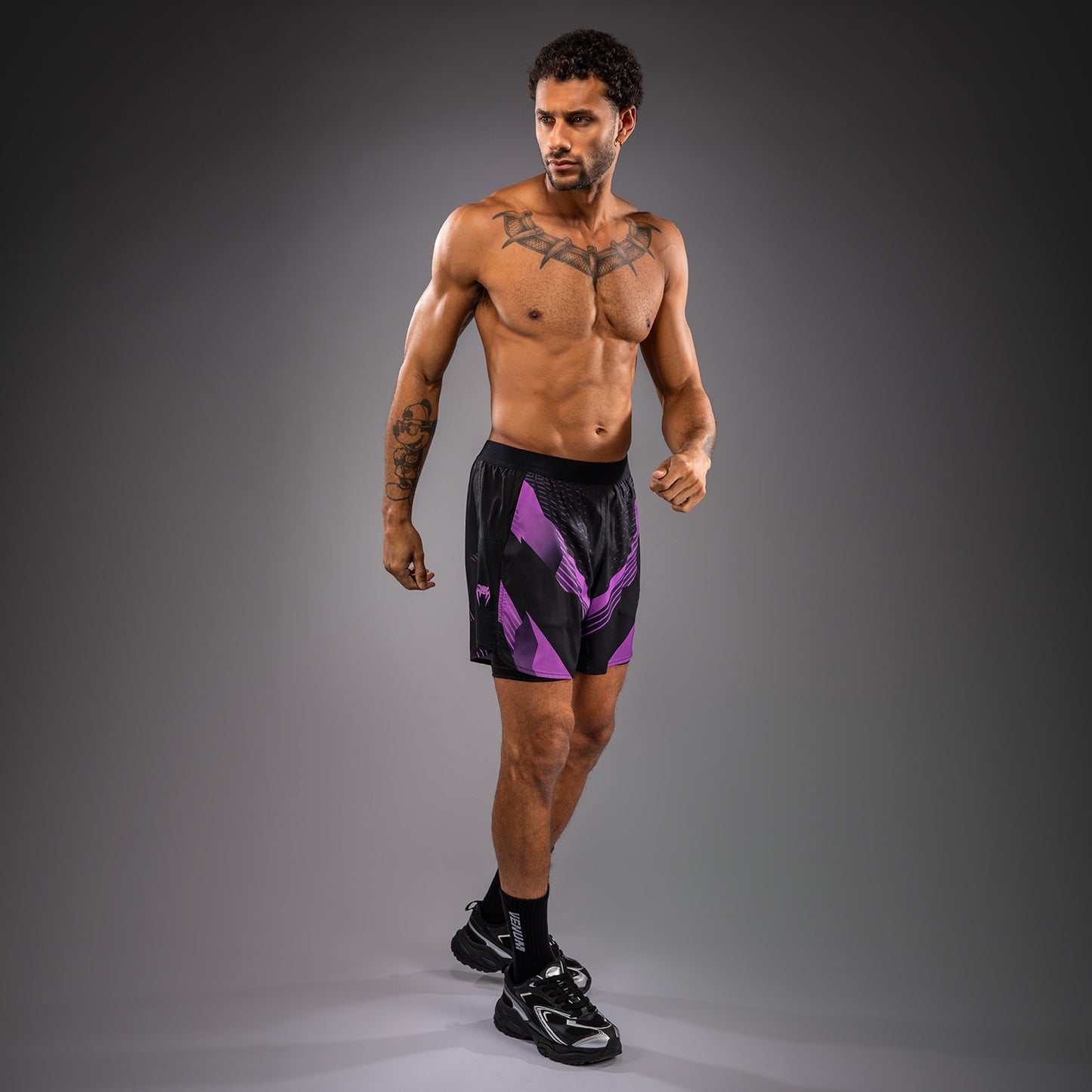 Venum No-Gi 6.0 Training Shorts - Black/Purple