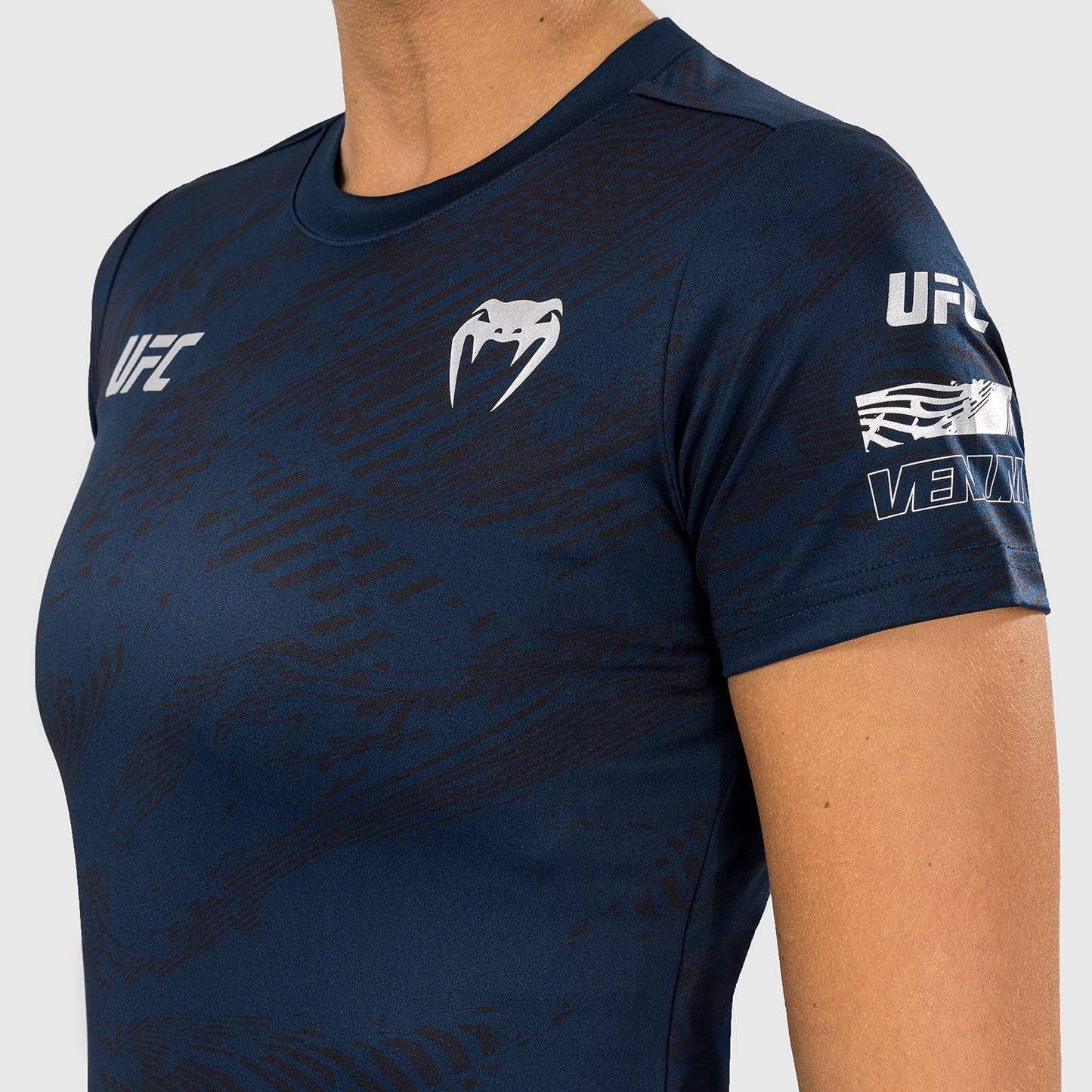 UFC Fusion by Venum Fight Week Women’s Dry-Tech T-Shirt - Oceanic Blue