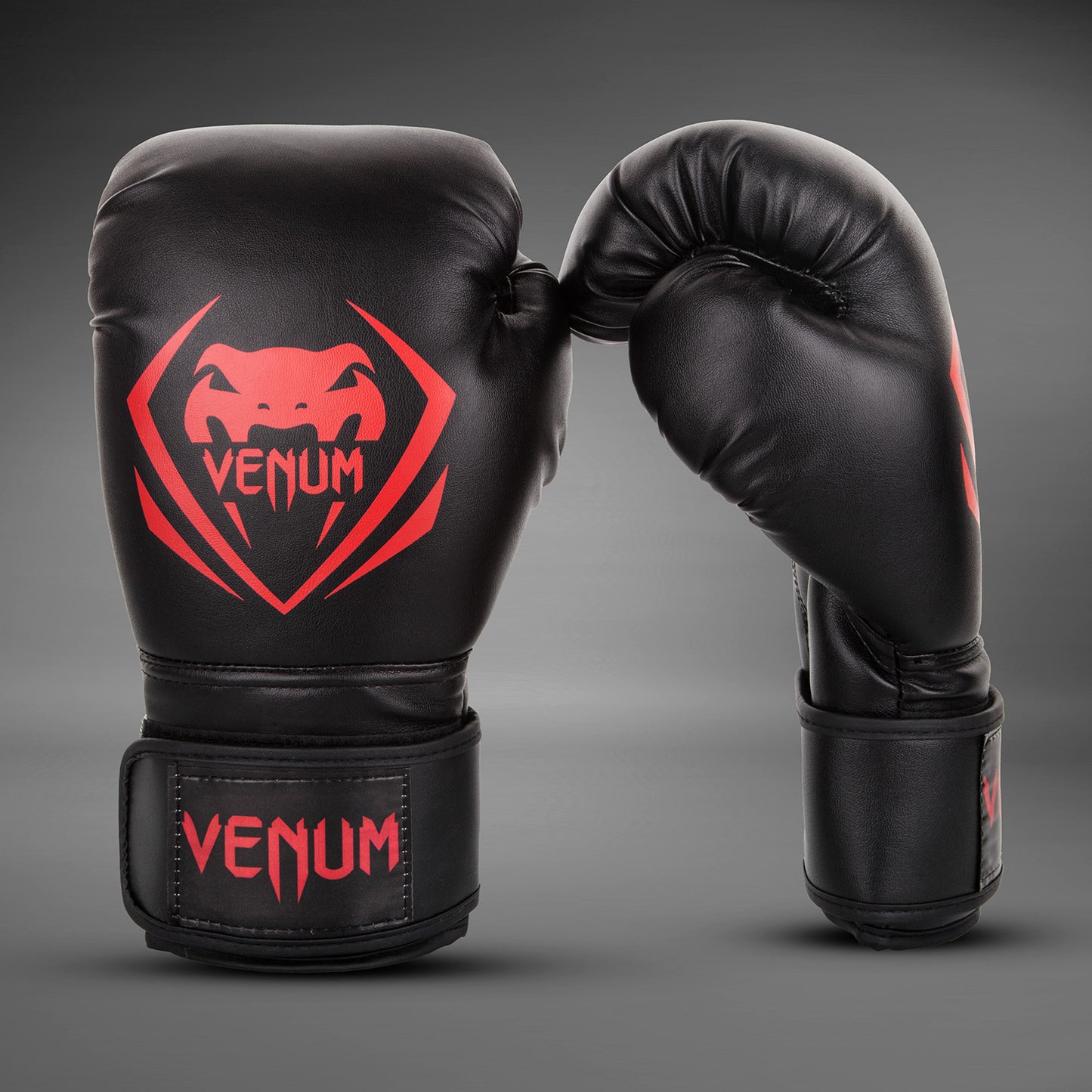 Venum Contender Boxing Gloves - Black/Red