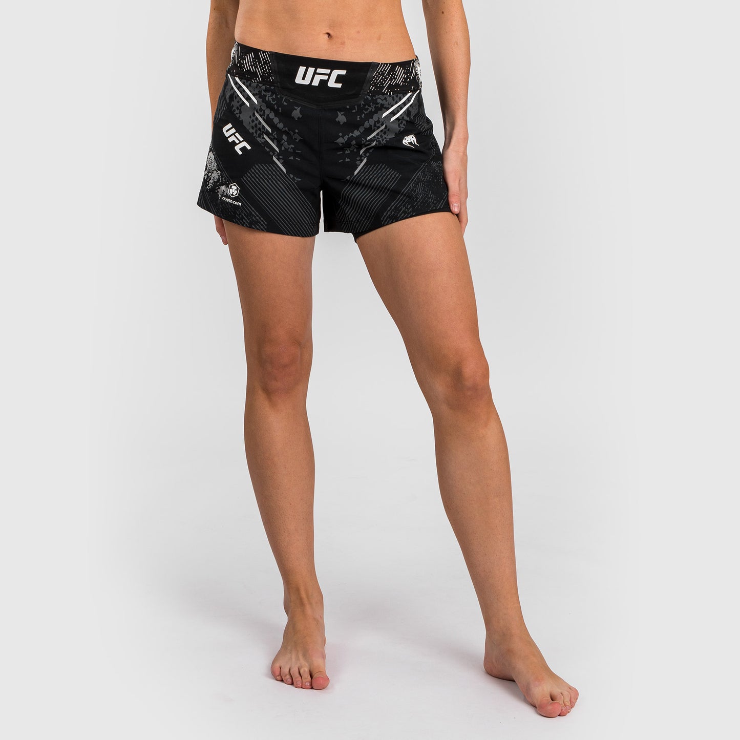UFC Adrenaline by Venum Personalized Authentic Fight Night Women’s Fight Short - Black