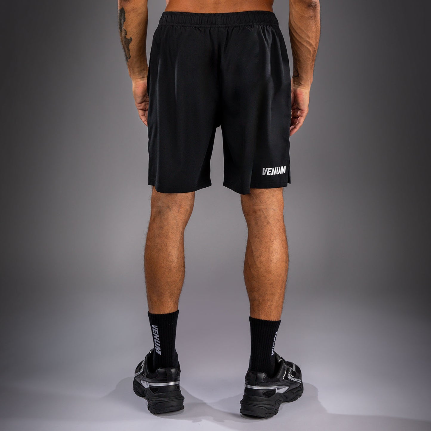 Venum Contender Training Shorts - Black/Silver