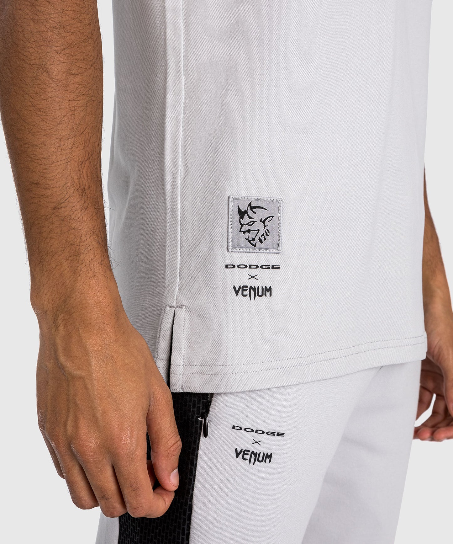 Venum x Dodge Demon 170  Men’s Polo Shirt - Grey