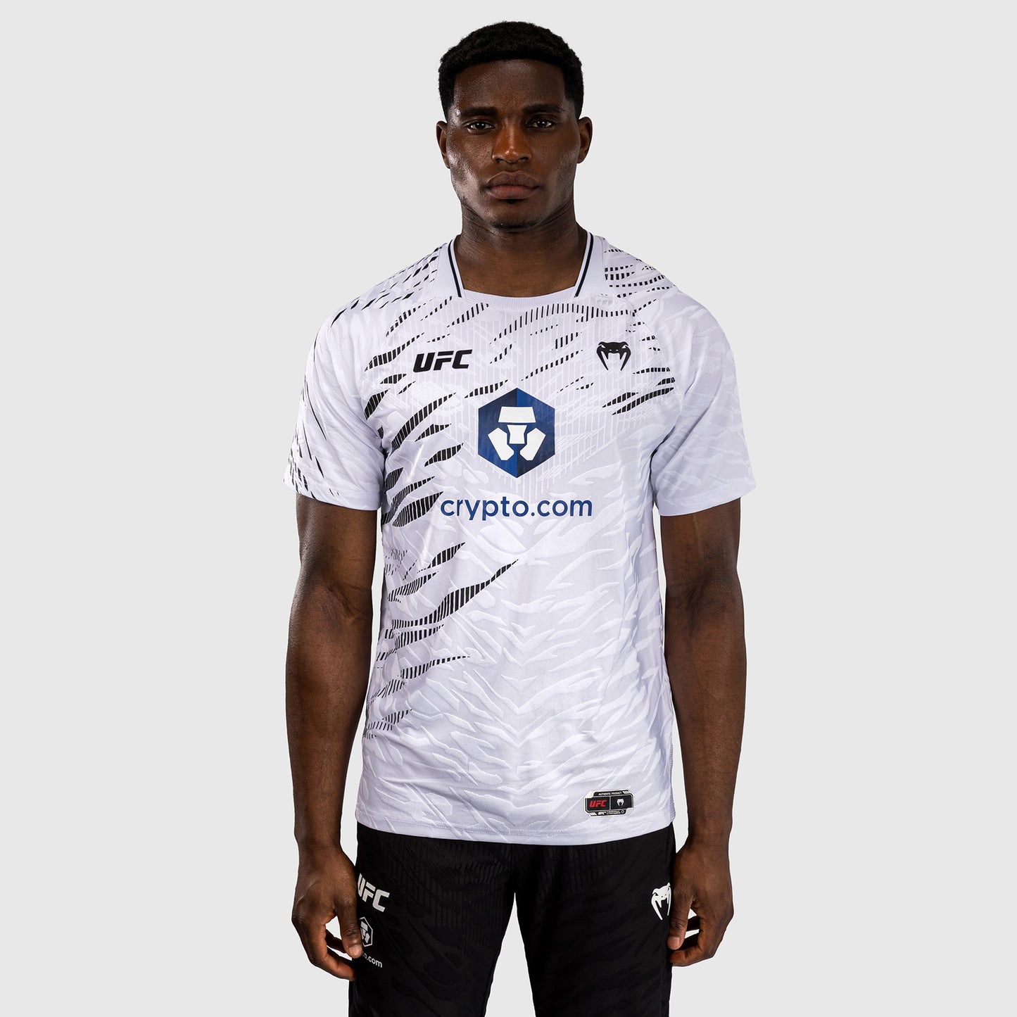 UFC Fusion by Venum Personalized Authentic Fight Night Men's Walkout Jersey - White