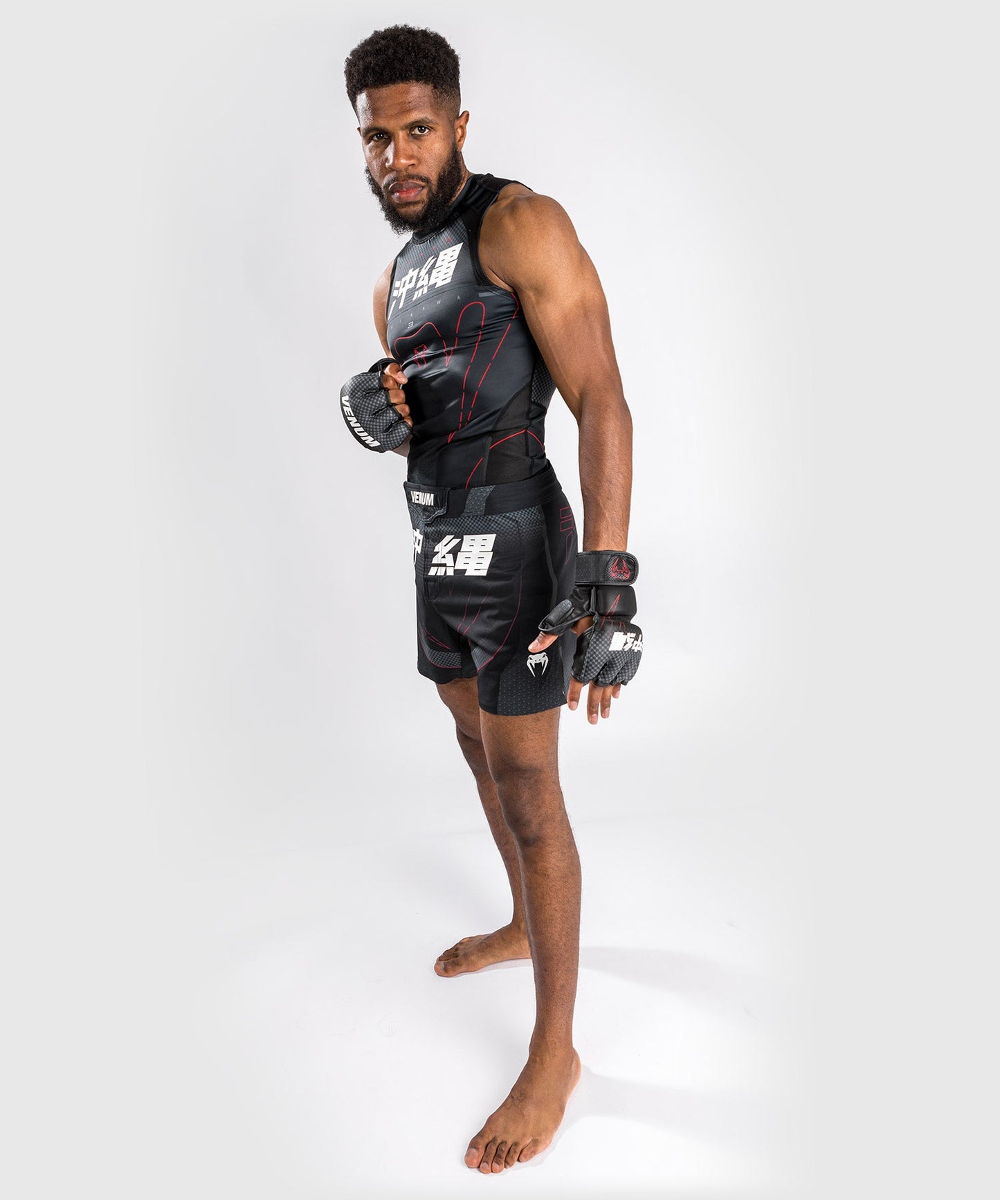 Venum Okinawa 3.0 Fightshorts  - Black/Red