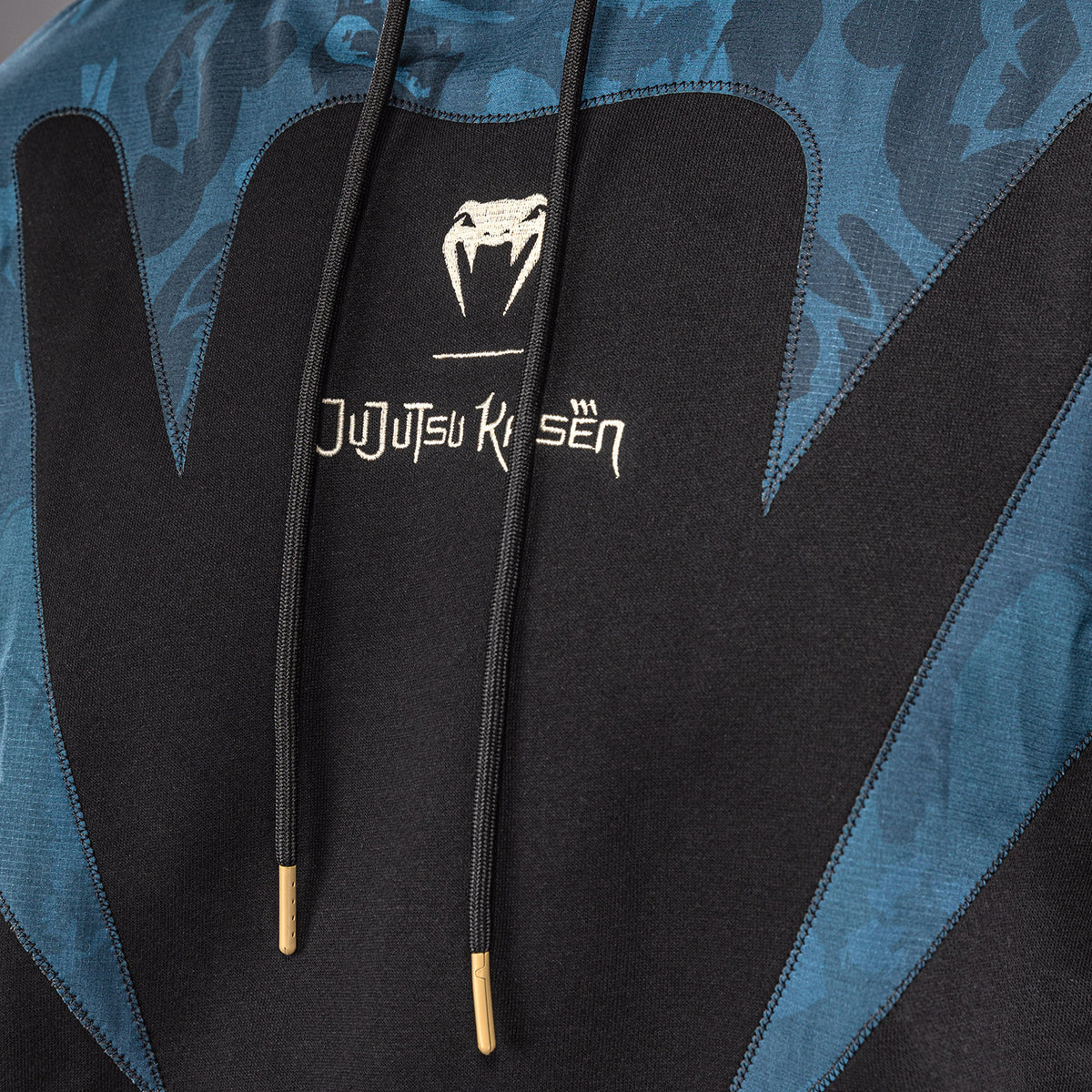 Jujutsu Kaisen x Venum Fushiguro Hoodie - Ocean Blue
