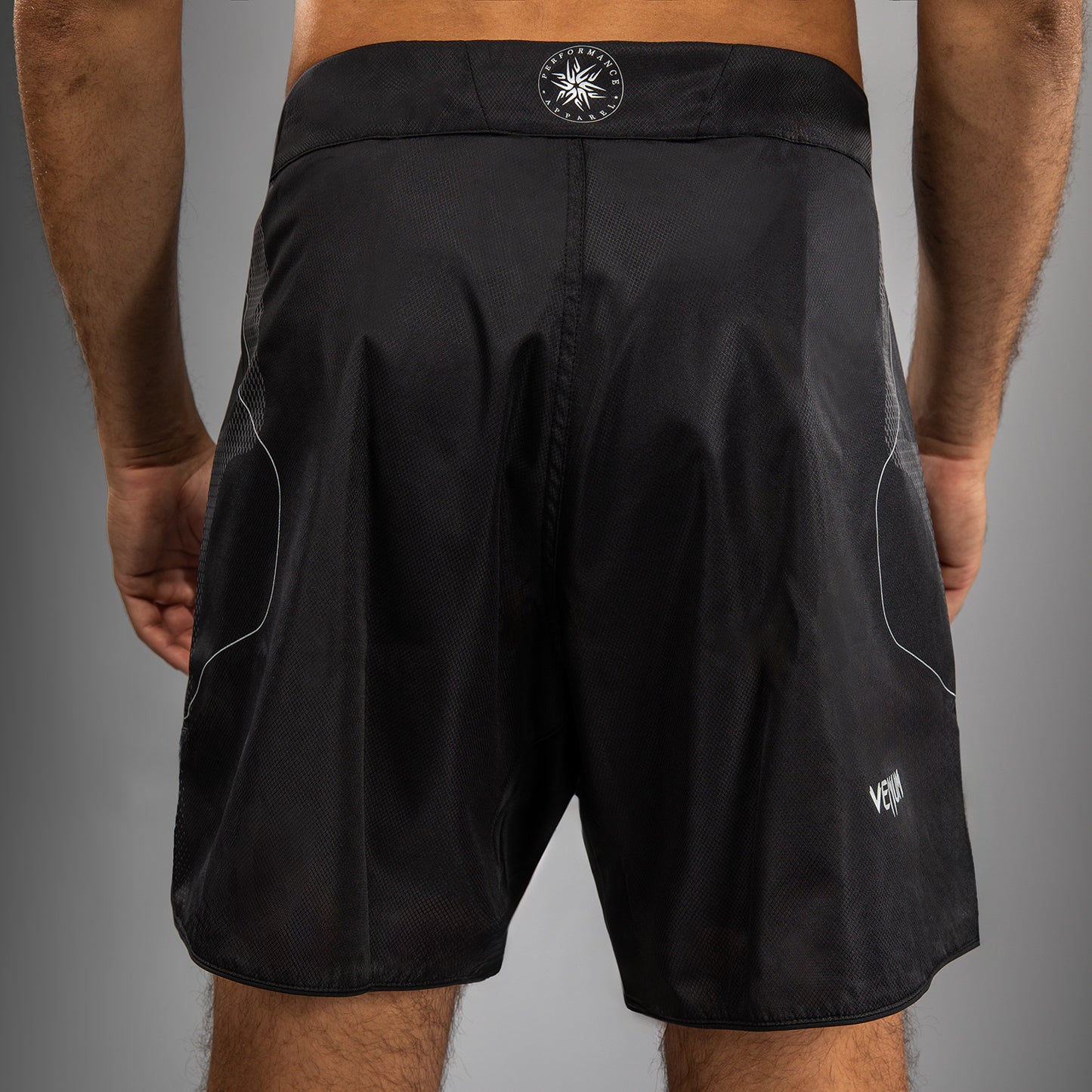Venum Nexus Fight Shorts - Black/Silver
