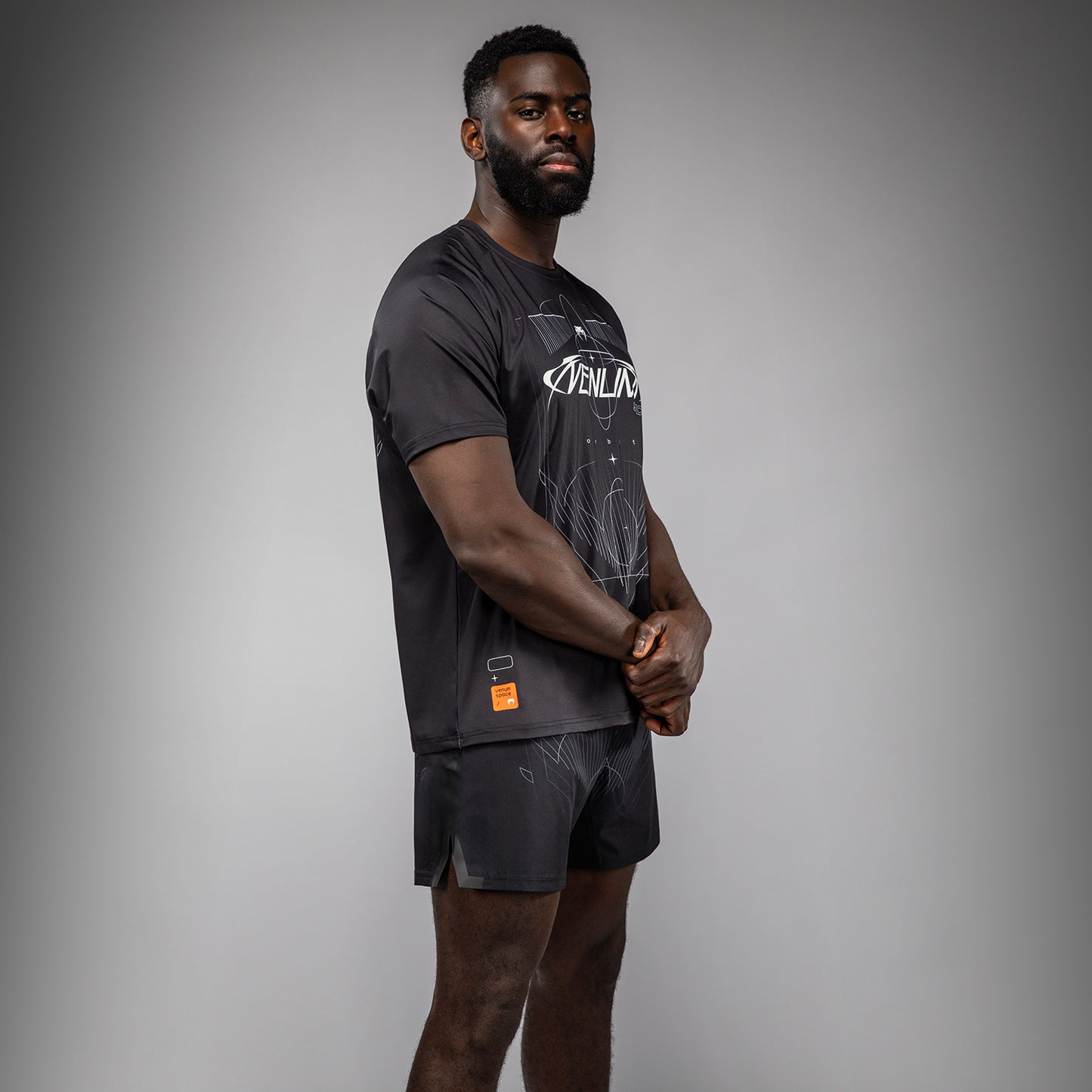 Venum Eclipse Dry-Tech T-Shirt - Black/Silver