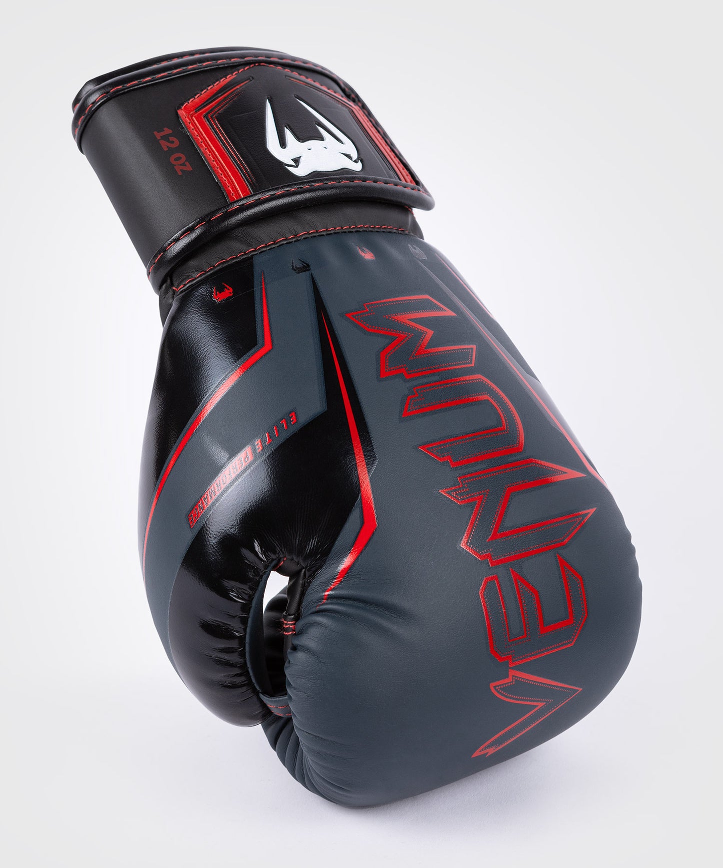 Venum Elite Evo Boxing Gloves - Navy/Black/Red