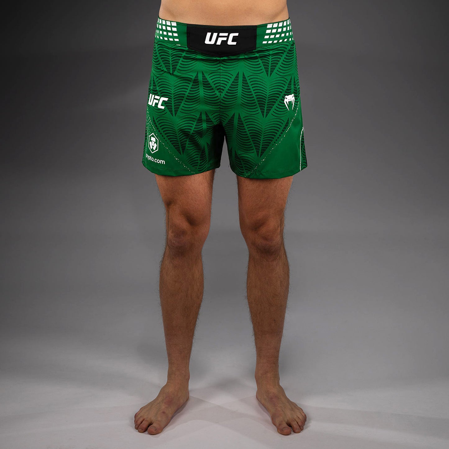 Men's UFC Zenith by Venum Green Authentic Fight Night Short Fit Fight Short Personalized