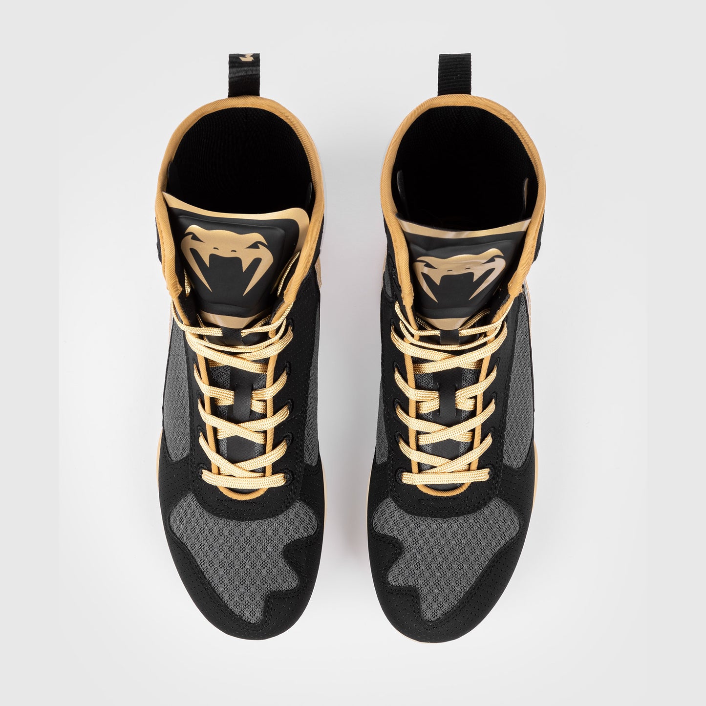 Venum Elite Boxing Shoes - Black/Beige