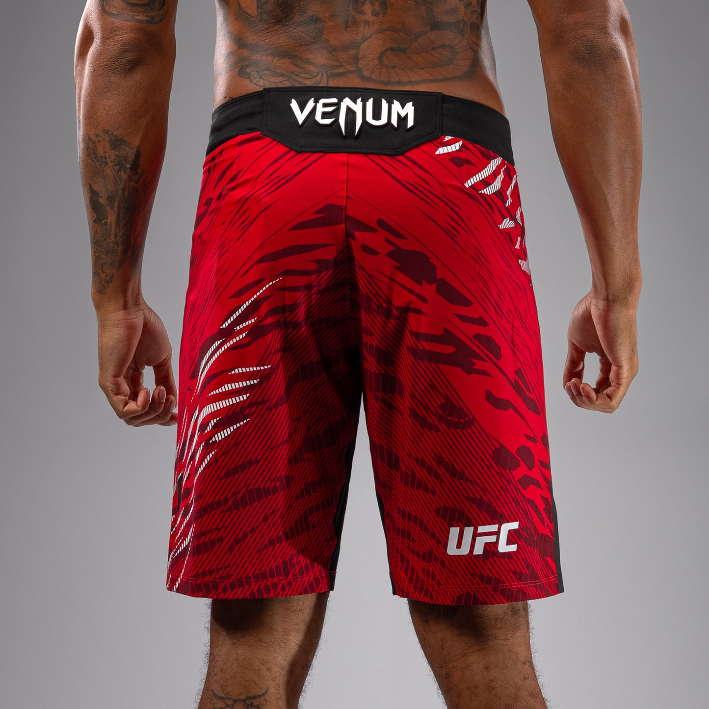 UFC Fusion by Venum Authentic Fight Night Men’s Fight Short - Long Fit - Red
