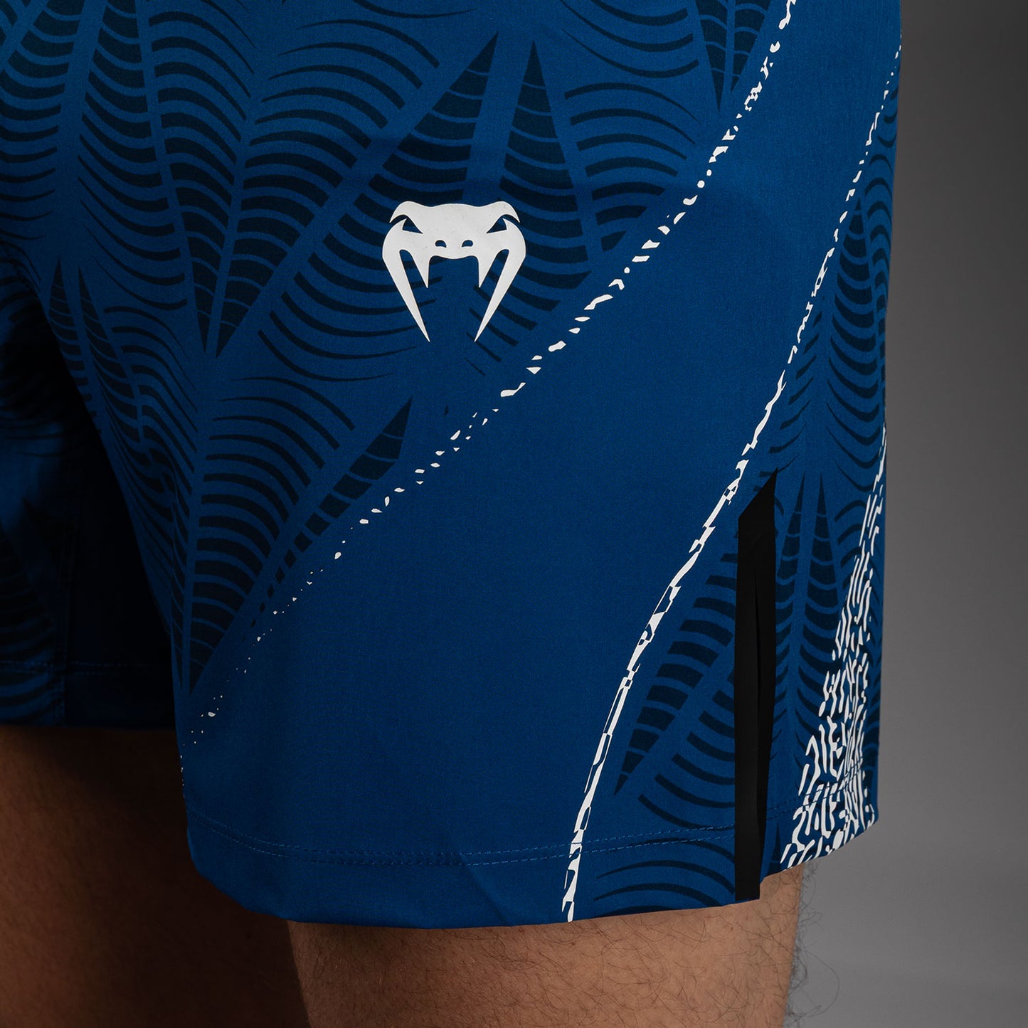 Men's UFC Zenith by Venum Blue Authentic Fight Night Short Fit Fight Short