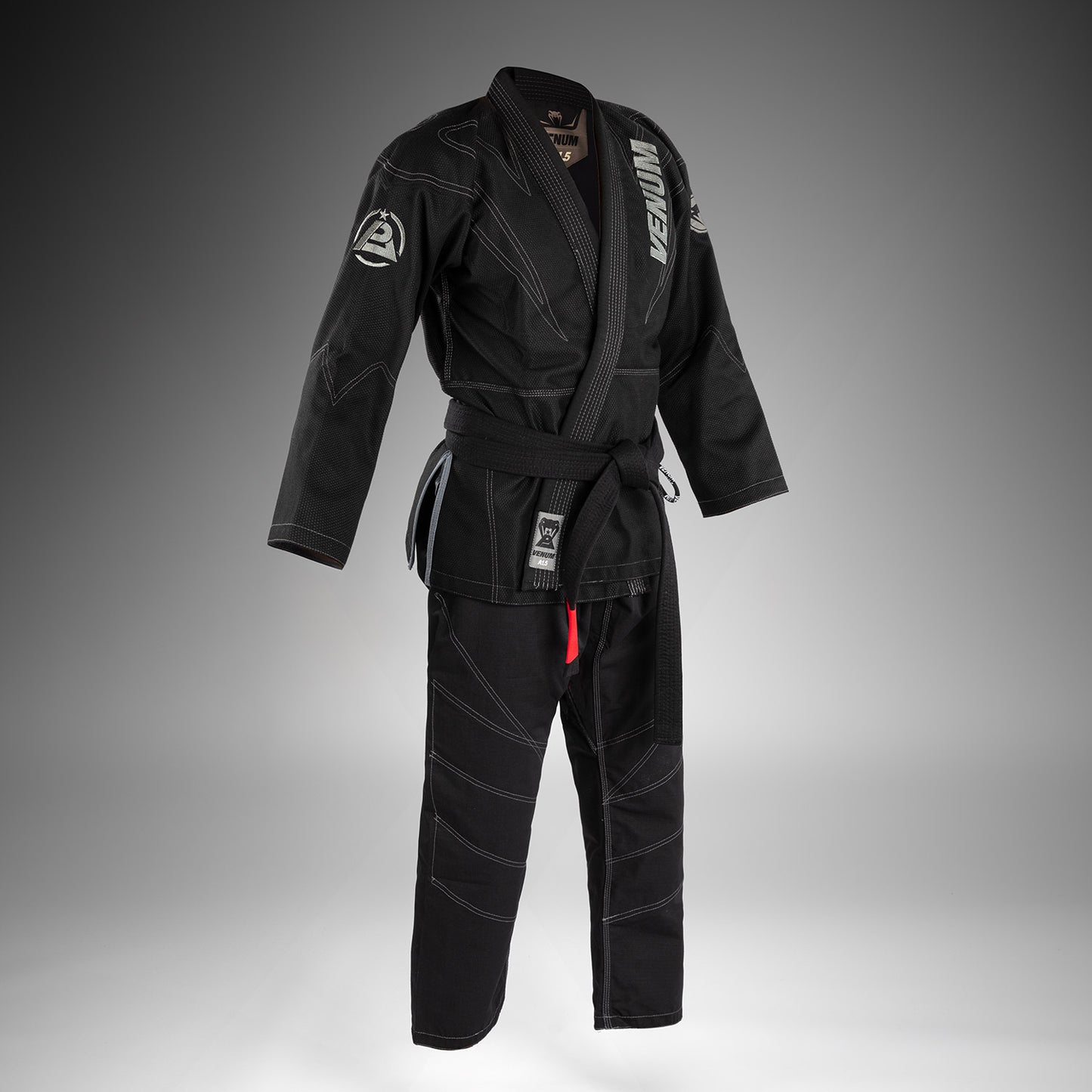 Venum x Polaris BJJ Gi - Black/Storm Grey