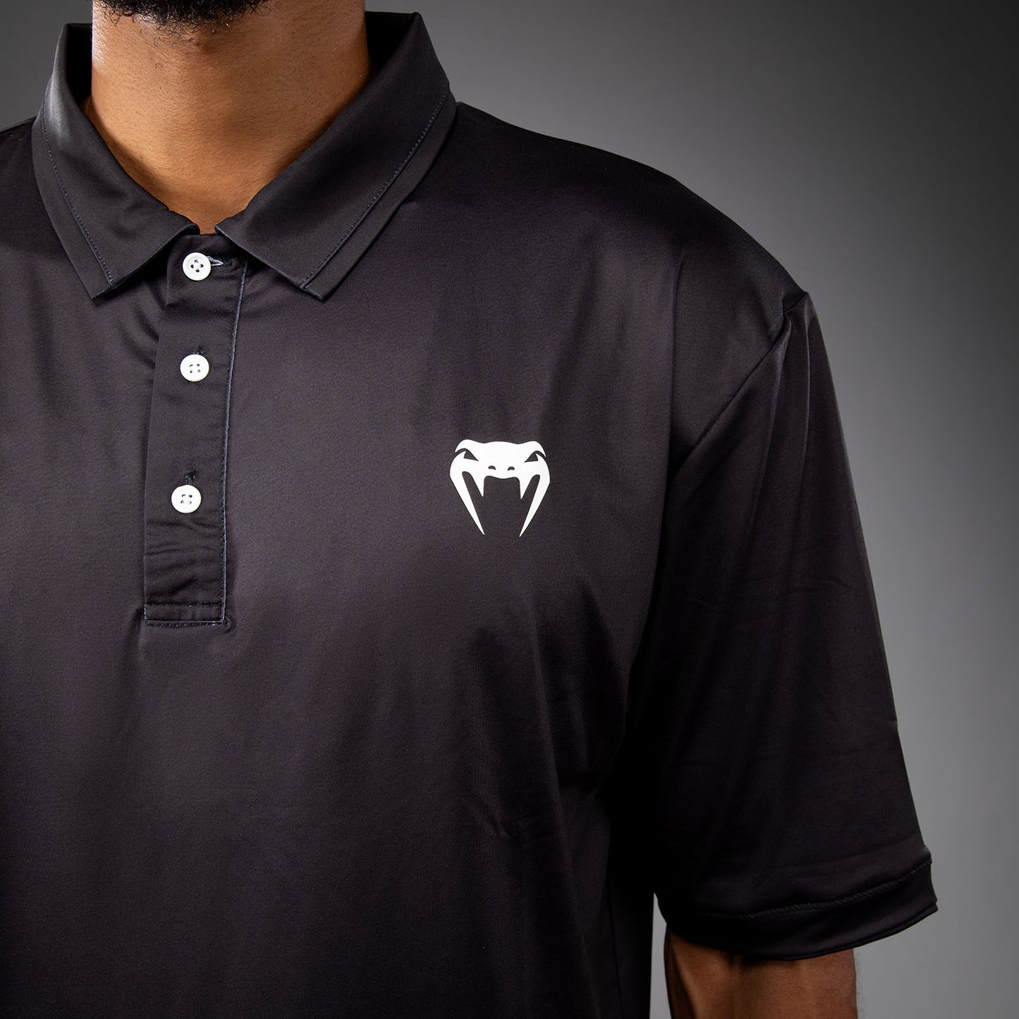 Venum x Ares Polo Shirt – Black