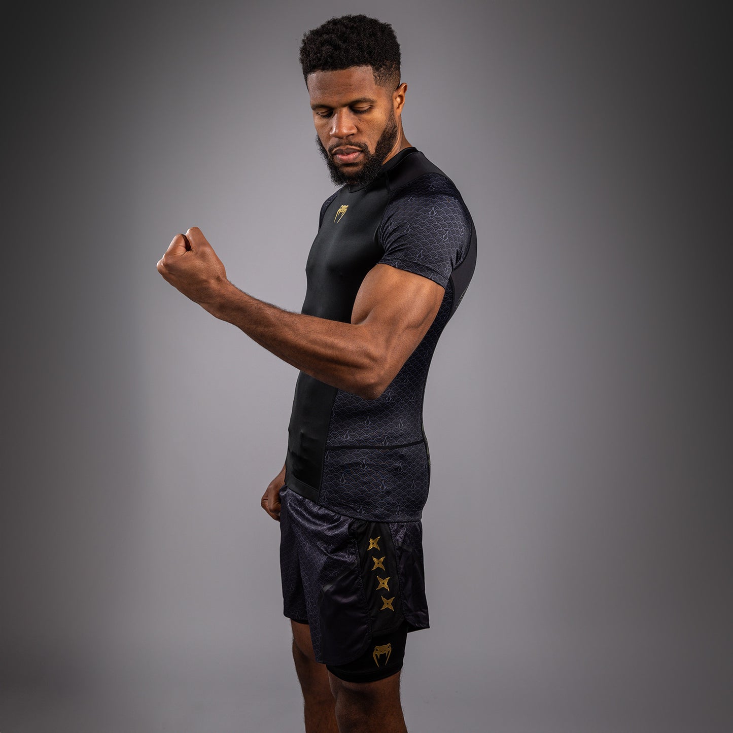 Venum x Assassin's Creed Shadows Rashguard Short Sleeve - Black