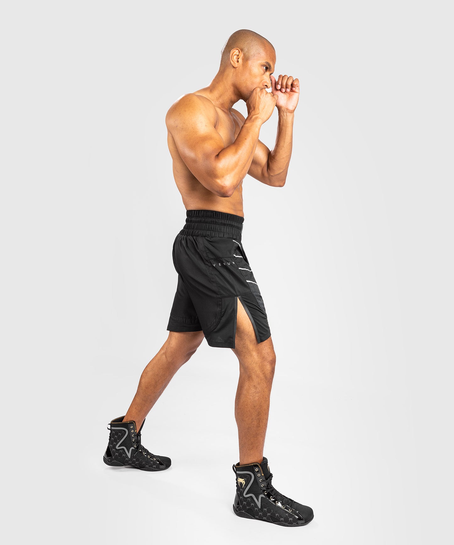 Venum Biomecha Boxing Short - Black/Grey