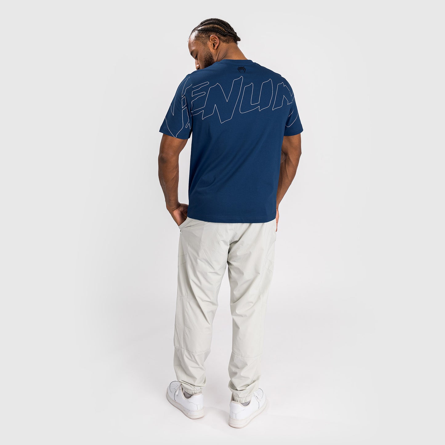 Venum Snake Print T-Shirt - Blue navy