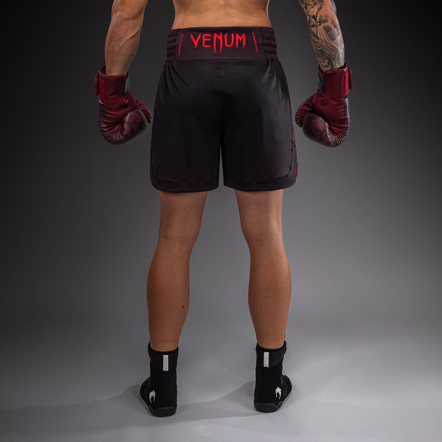 Venum Spectre Boxing Shorts - Black/Red