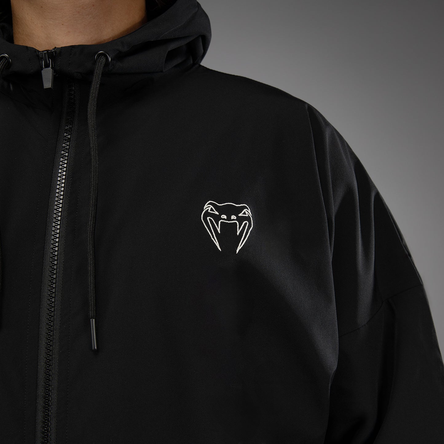Venum Eclipse Track Jacket - Black/Ivory