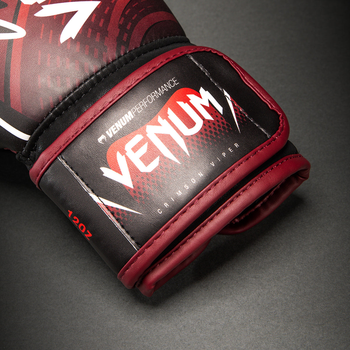 Venum Crimson Viper 2.0 Impact Boxing Gloves - Black/Red
