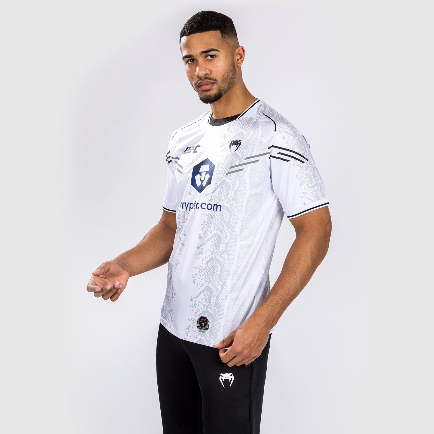 UFC Adrenaline by Venum Personalized Authentic Fight Night Men's Walkout Jersey - White
