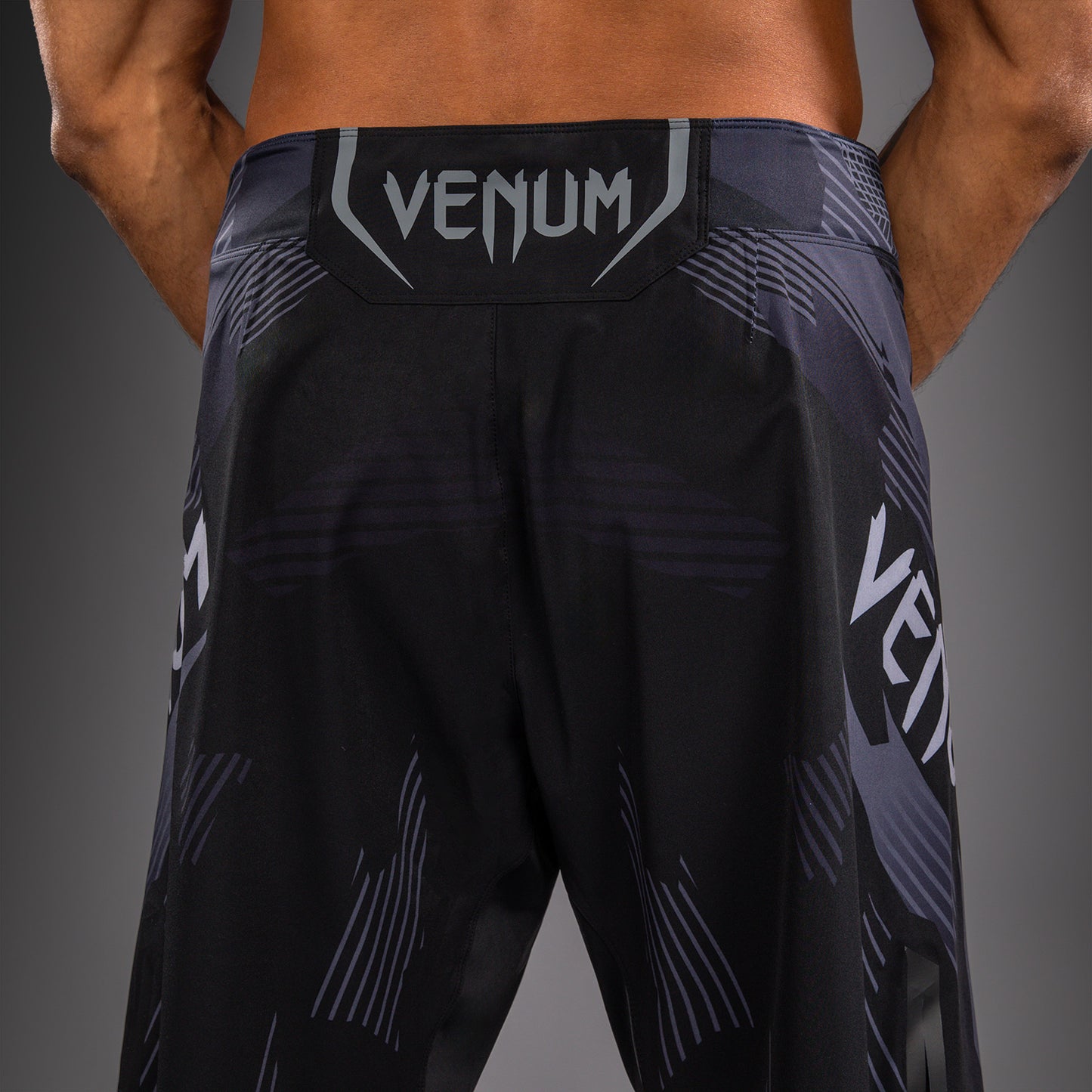 Venum No-Gi 6.0 Fight Shorts - Black/Grey