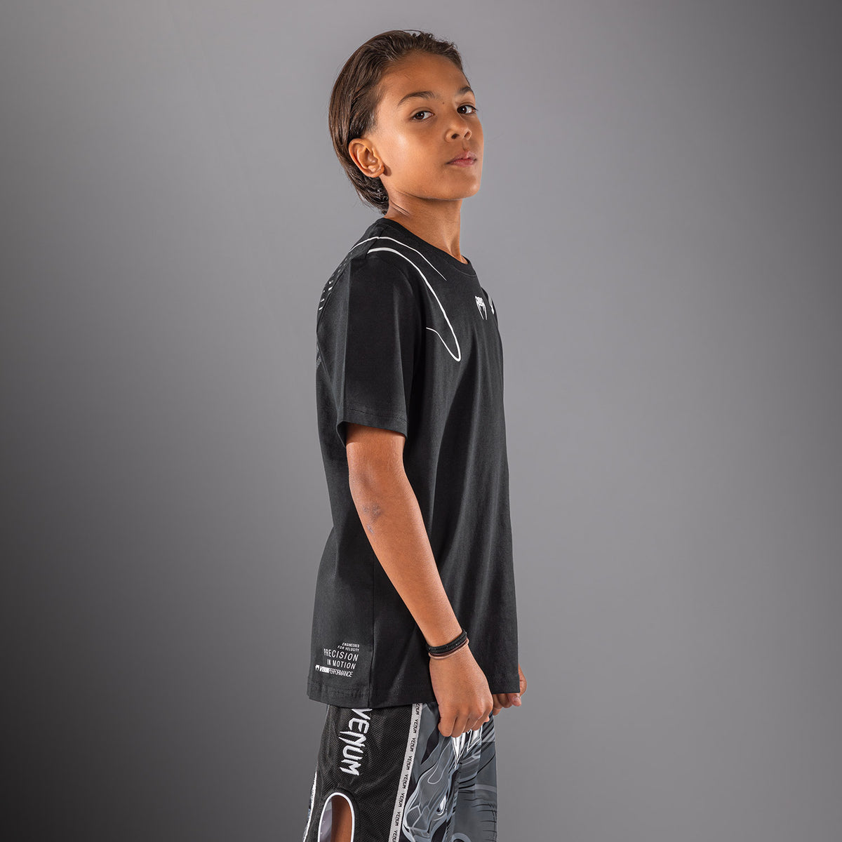 Venum Crimson Viper 2.0 Kids T-Shirt - Black/Grey