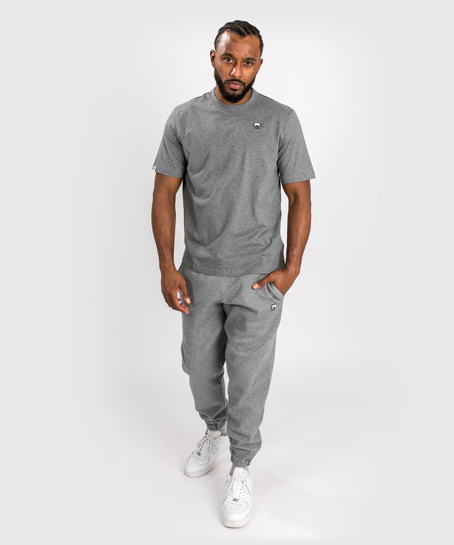 Venum Silent Power Lite T-Shirt - Light Heather Grey