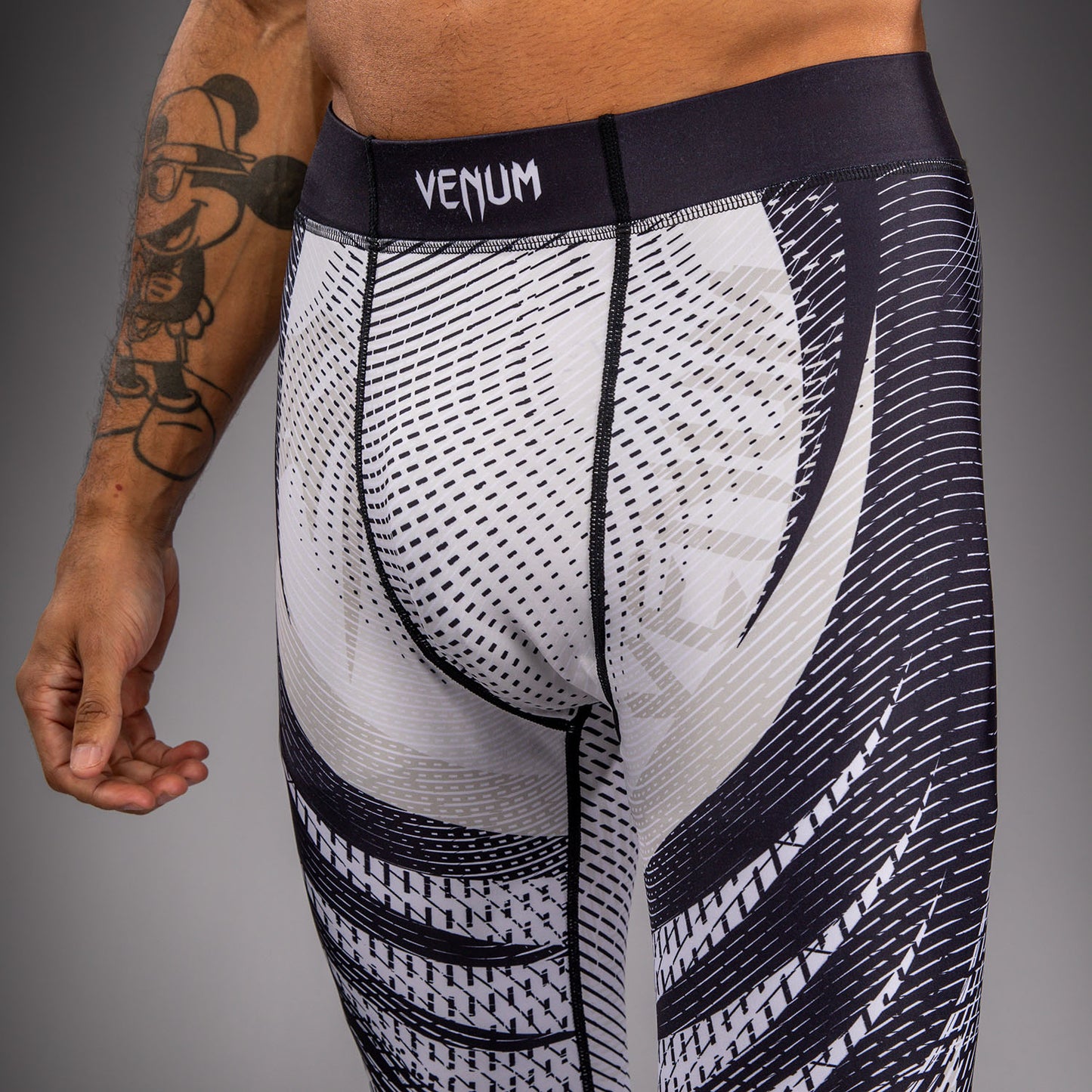 Venum Galactic 3.0 Spats - Off-White/Black