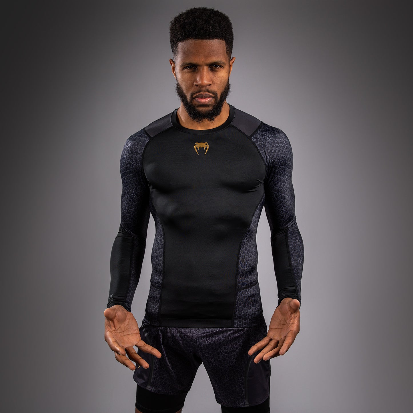 Venum x Assassin's Creed Shadows Rashguard Long Sleeve - Black