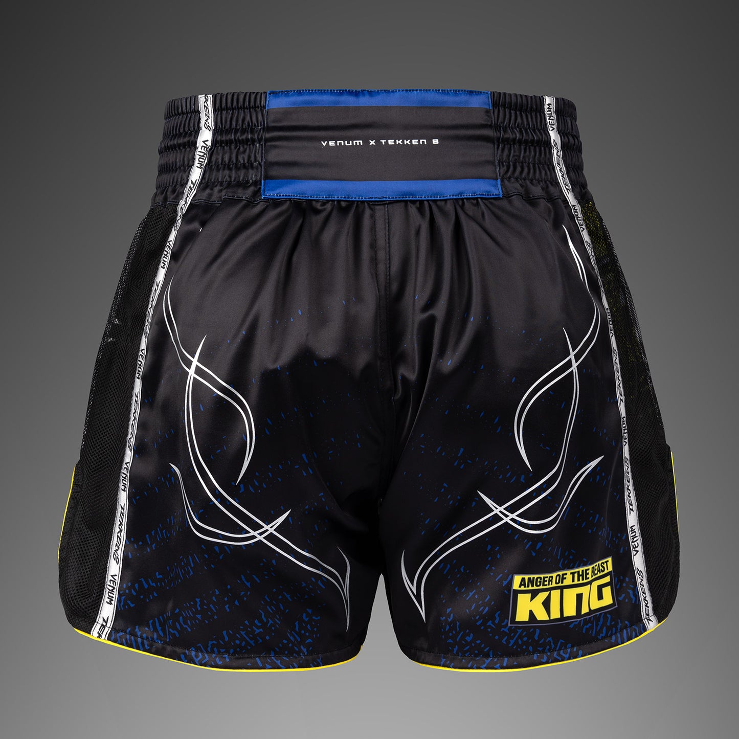 Venum x TEKKEN 8 Muay Thai Shorts - King - Black/Yellow