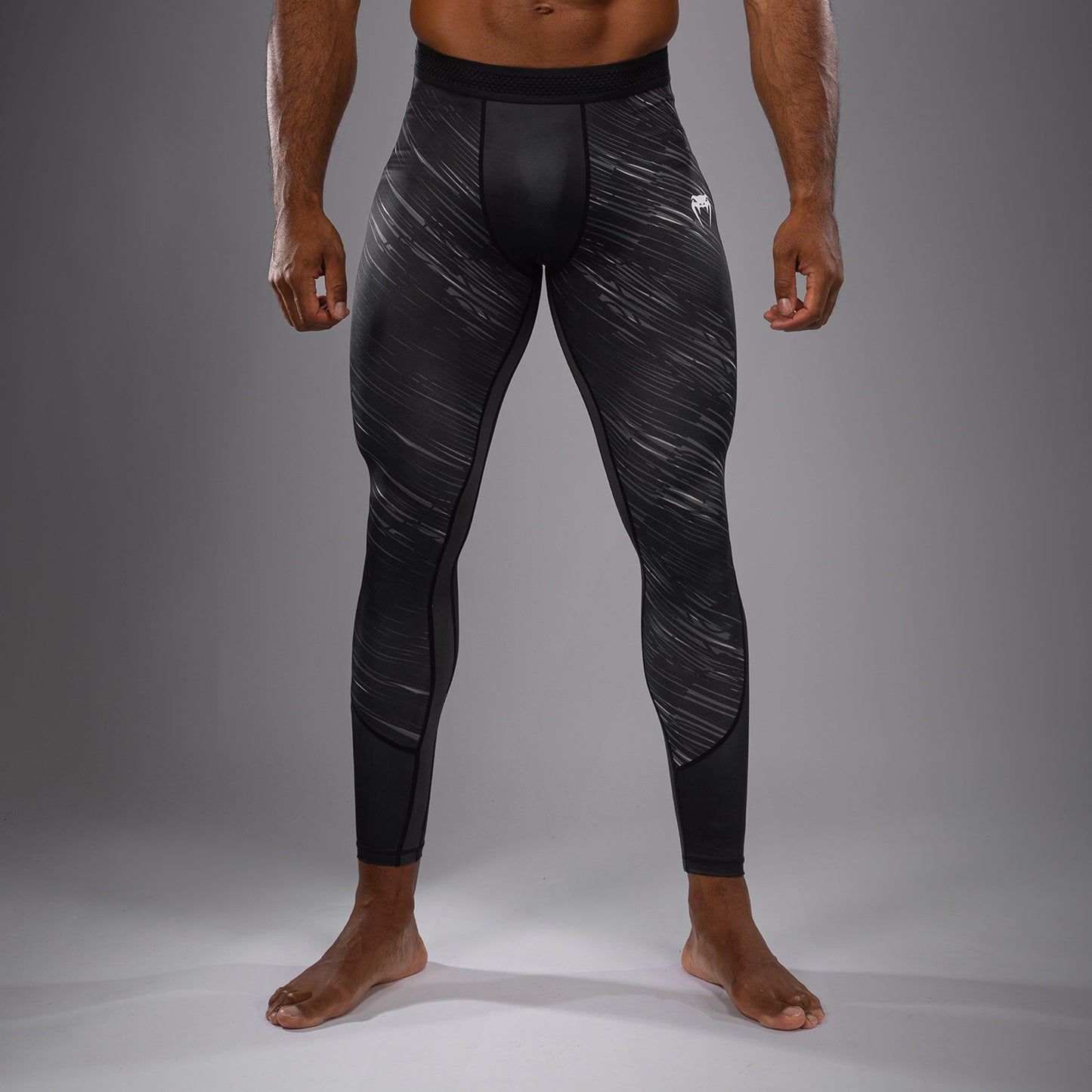 Venum Rapid Spats - Black/Storm Grey