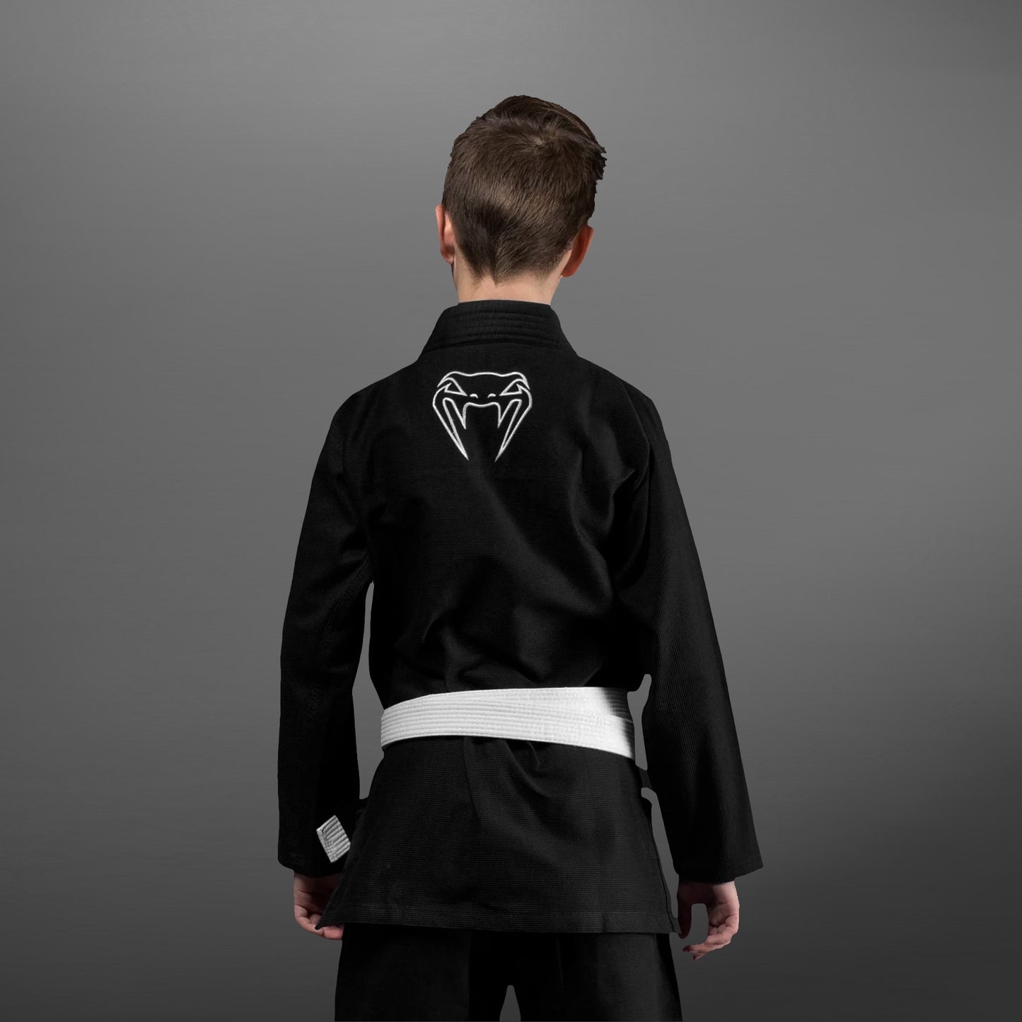 Venum Contender Kids BJJ Gi (Free white belt included) - Black