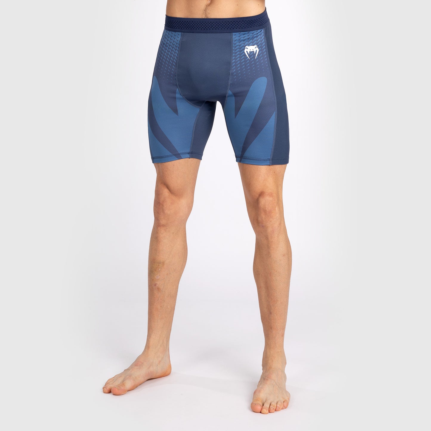 Venum Attack Men's Vale Tudo Short - Navy Blue