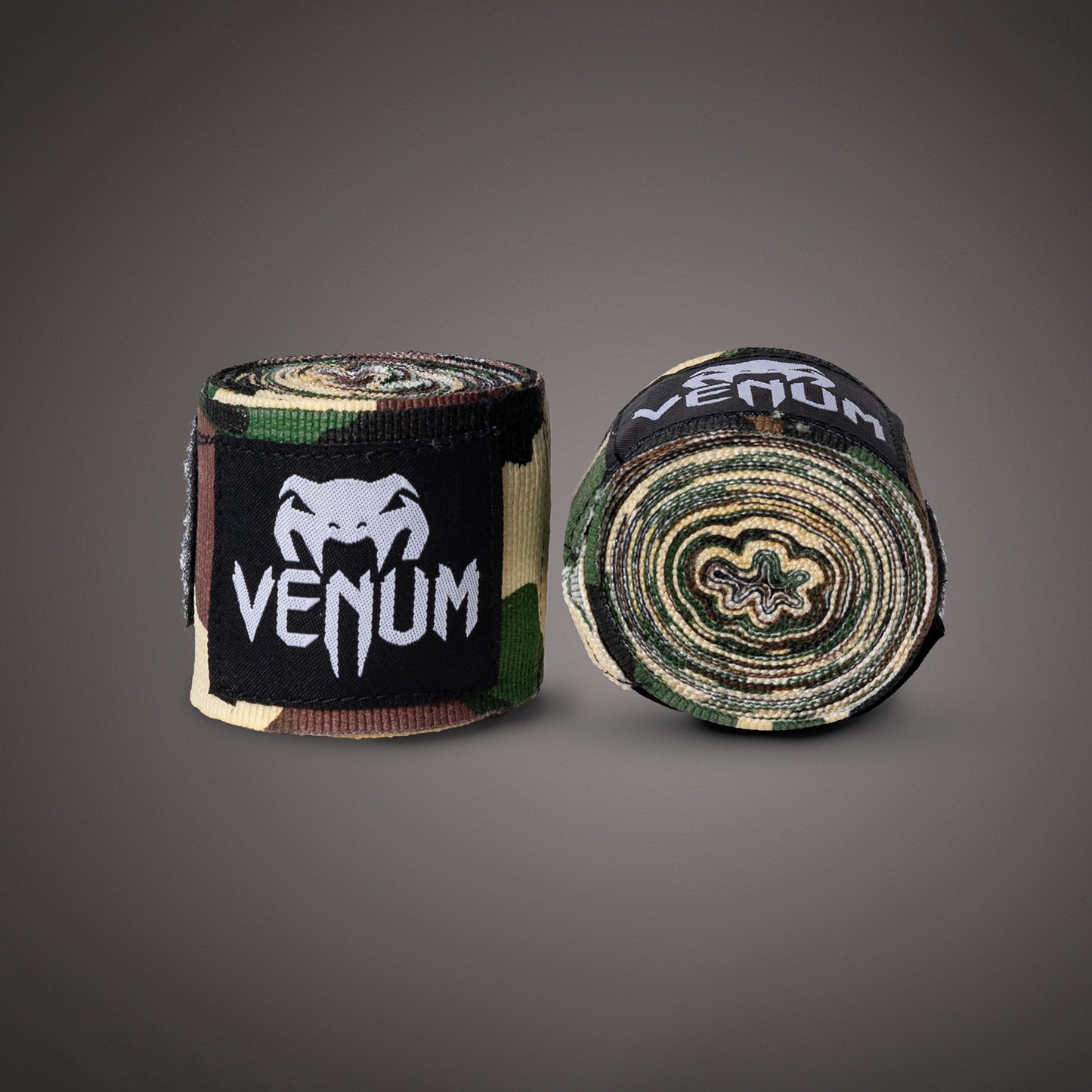 Venum Kontact Boxing Hand Wraps - Forest Camo  - 2.5m (98 in)