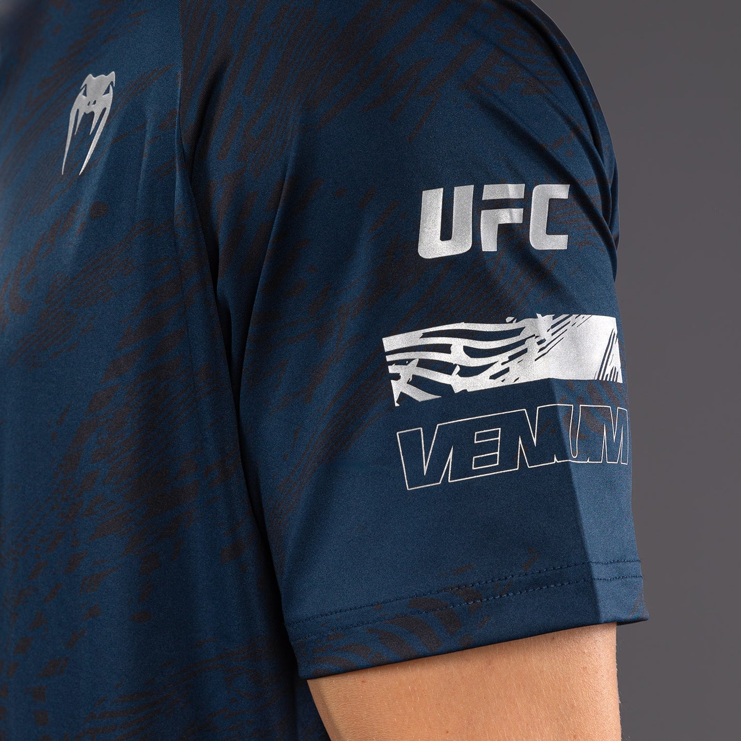 UFC Fusion by Venum Fight Week Men’s Dry-Tech T-Shirt - Oceanic Blue
