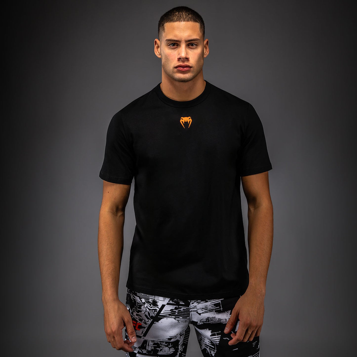 Men's UFC Zenith by Venum Black Authentic Fight Week Short Sleeve T-Shirt