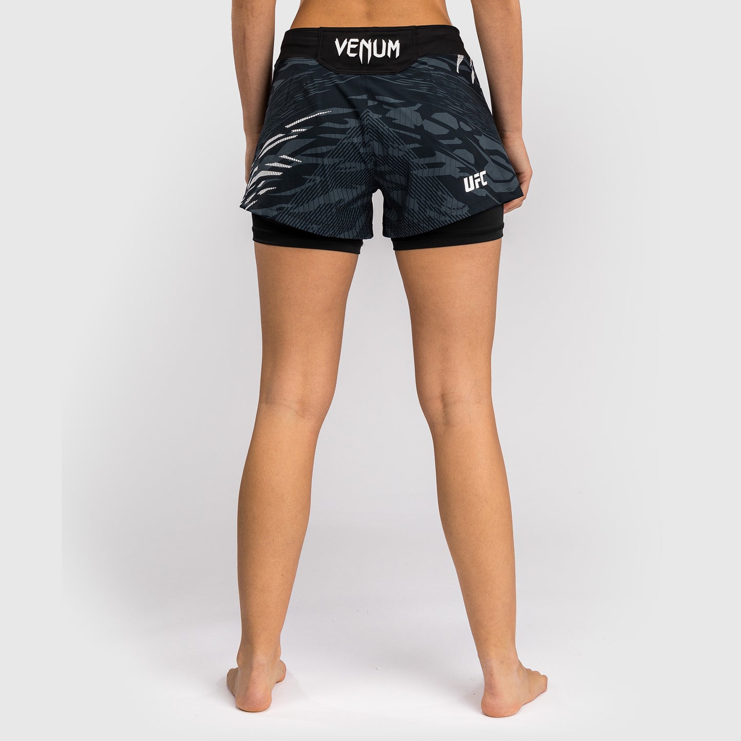 UFC Fusion by Venum Personalized Authentic Fight Night Women's Fight Short - Black