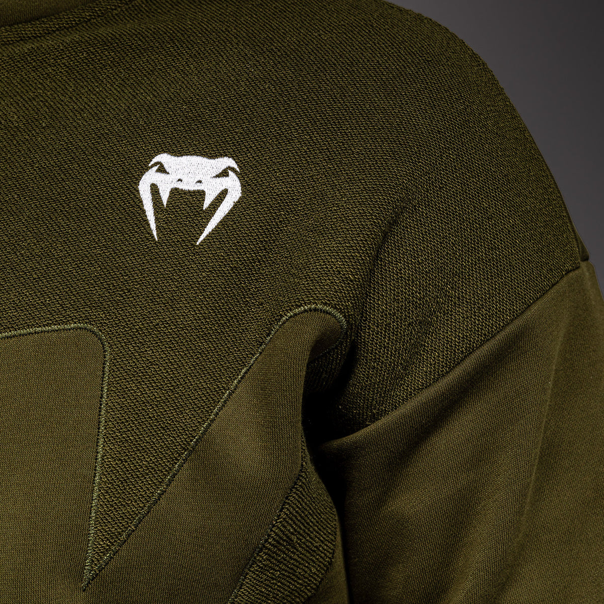 Venum Attack Fleece & Weave Track Jacket - Khaki